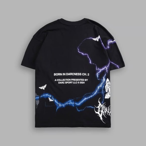 Darc Sport Batman "Side By Side" Oversized Tee In Black - Picture 2 of 6